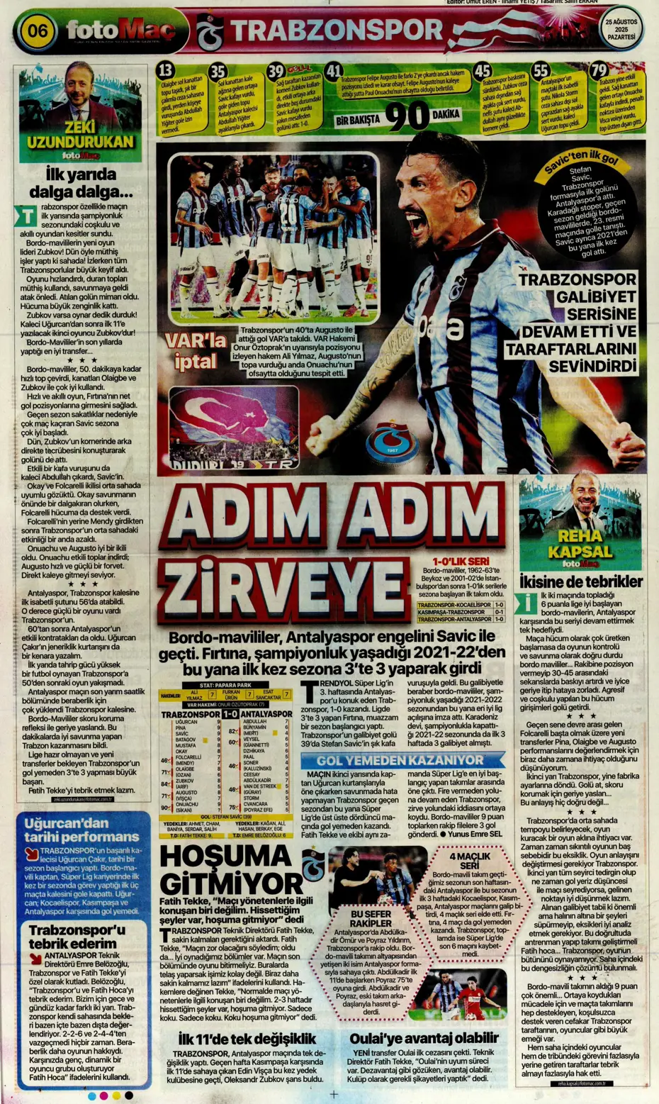 "Fenerbahçe'de Youri Tielemans tamam" | Sporun manşetleri - 25