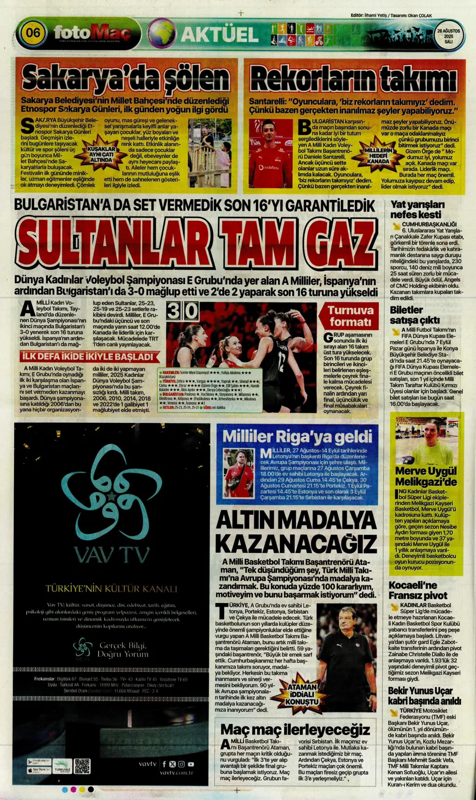 "Fenerbahçe, Zinchenko'yu bitiriyor" | Sporun manşetleri - 23