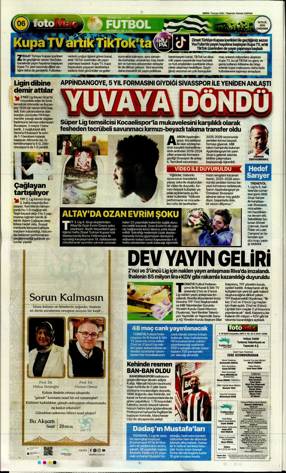 "Mühendislik harikası Domenico Tedesco" | Sporun manşetleri - 15