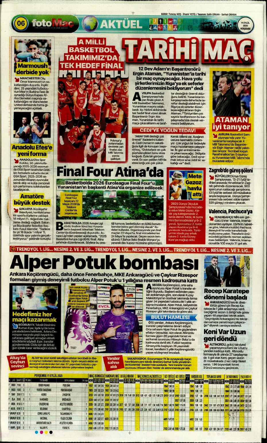 "Laporte ile mutlu son" | Sporun manşetleri - 18