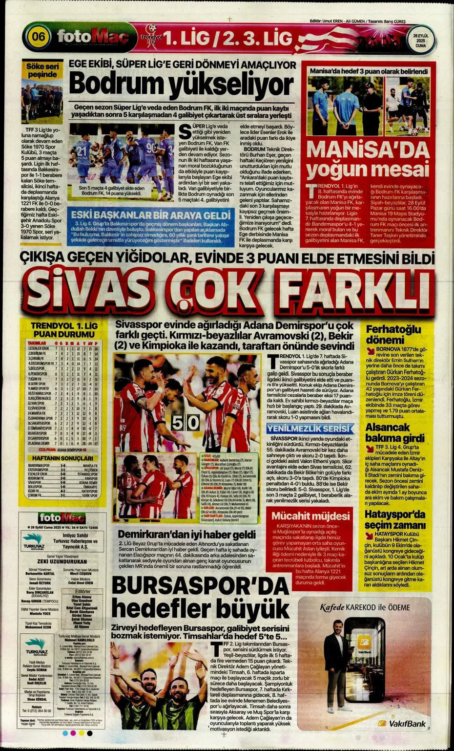 "Volkan Demirel'den Fenerbahçe'ye cevap" | Sporun manşetleri - 21