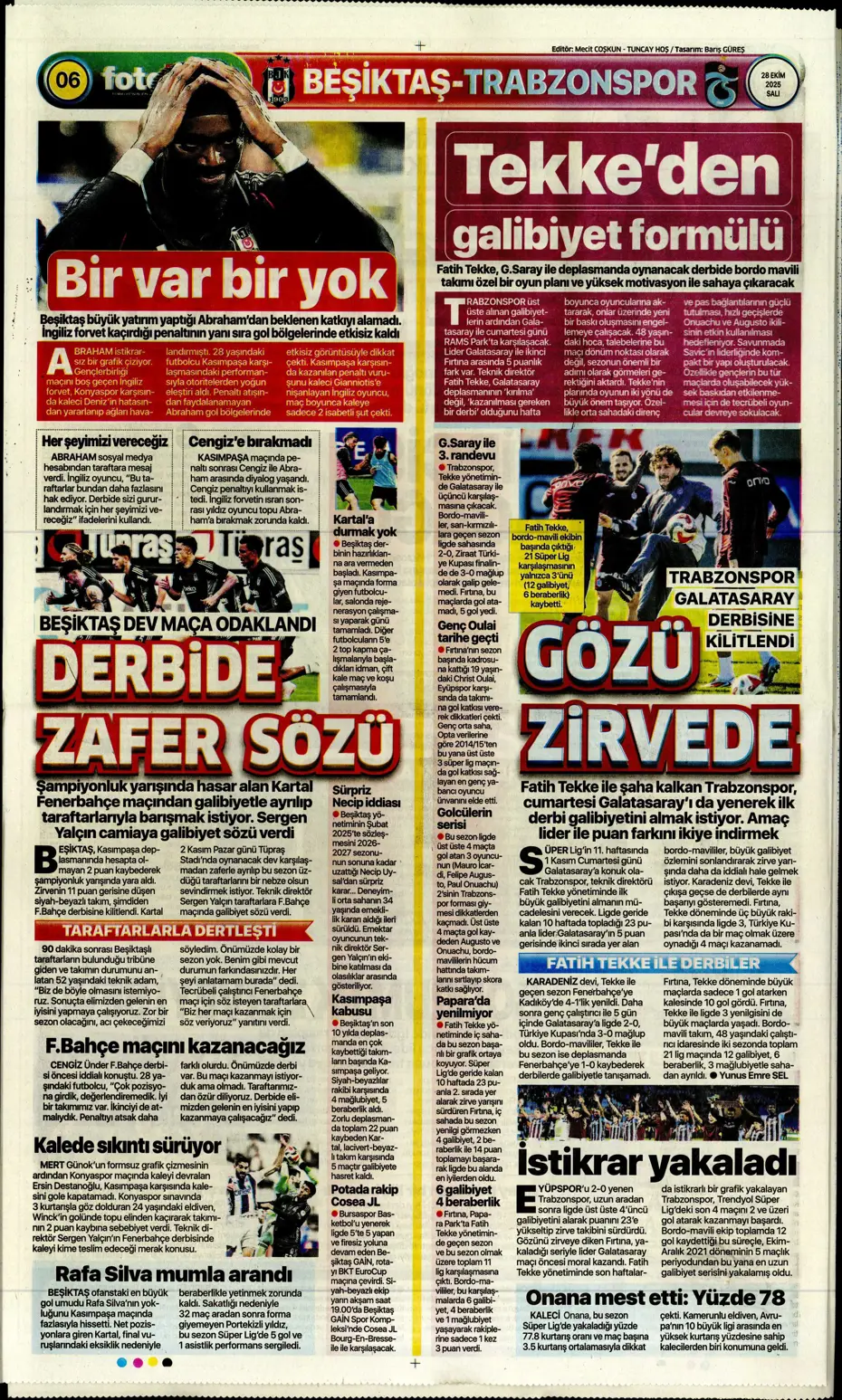 "Galatasaray'dan ocakta 2 bomba transfer" | Sporun manşetleri - 24 "Galatasaray'dan ocakta 2 bomba transfer" | Sporun manşetleri - 24