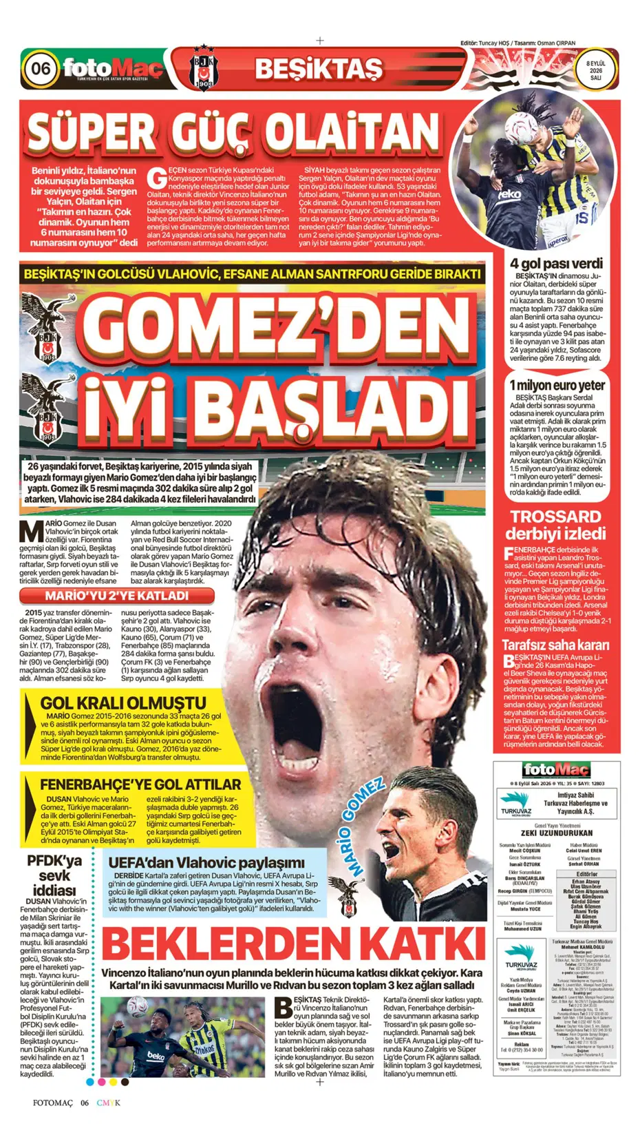 "Ertuğrul Doğan'la görüşen Vitor Pereira'dan Trabzonspor kararı" | Sporun manşetleri - 22 "Ertuğrul Doğan'la görüşen Vitor Pereira'dan Trabzonspor kararı" | Sporun manşetleri - 22