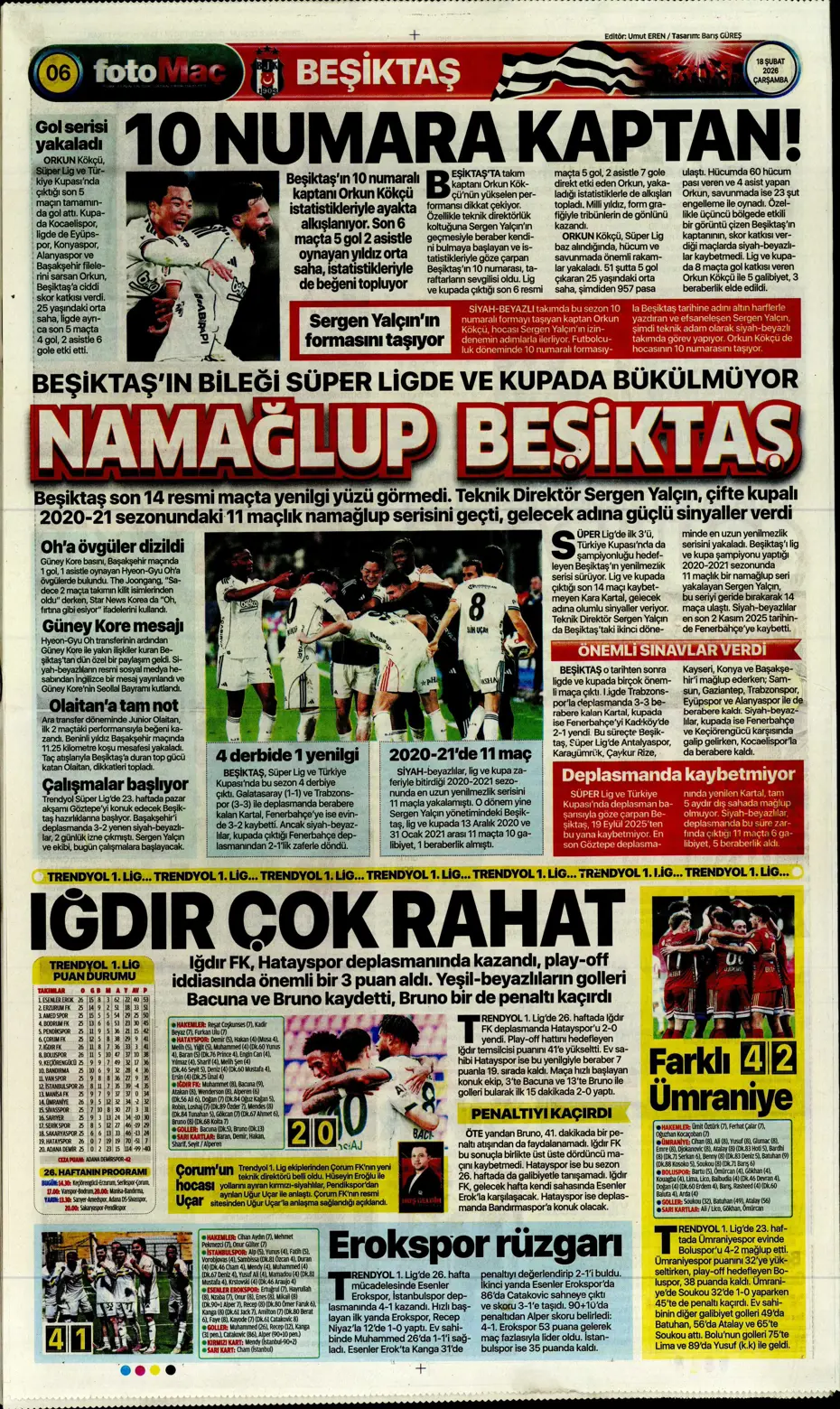 "Aslan Juve'yi perişan etti" | Sporun manşetleri - 3