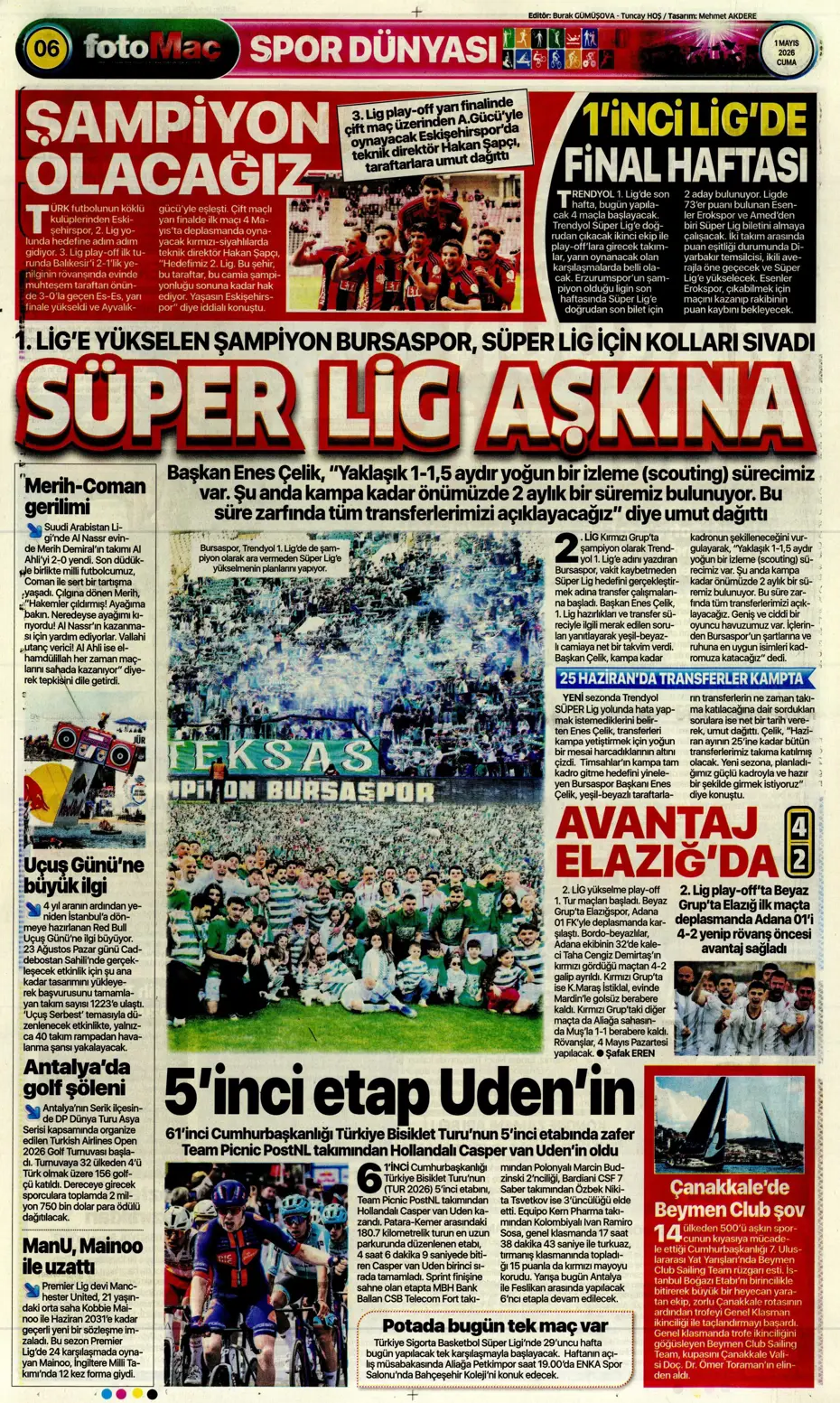 Fenerbahçe'den Salah bombası: Görüşme yapıldı | Sporun manşetleri - 4 Fenerbahçe'den Salah bombası: Görüşme yapıldı | Sporun manşetleri - 4