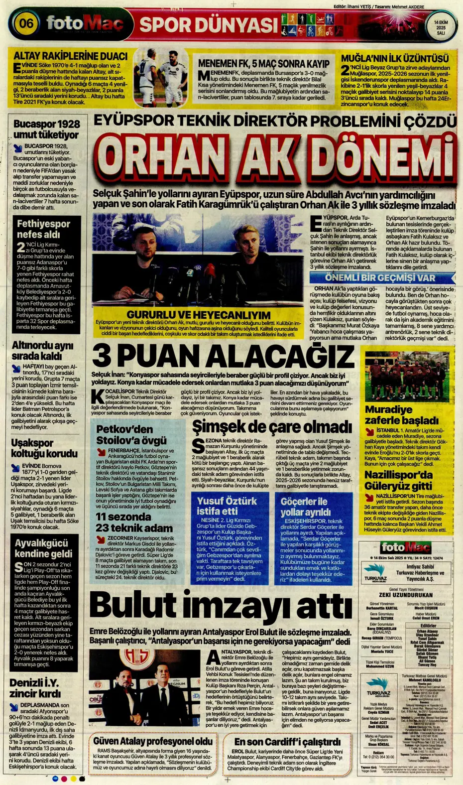 "Beşiktaş'ta İrfan Can Kahveci sürprizi" | Sporun manşetleri - 20 "Beşiktaş'ta İrfan Can Kahveci sürprizi" | Sporun manşetleri - 20