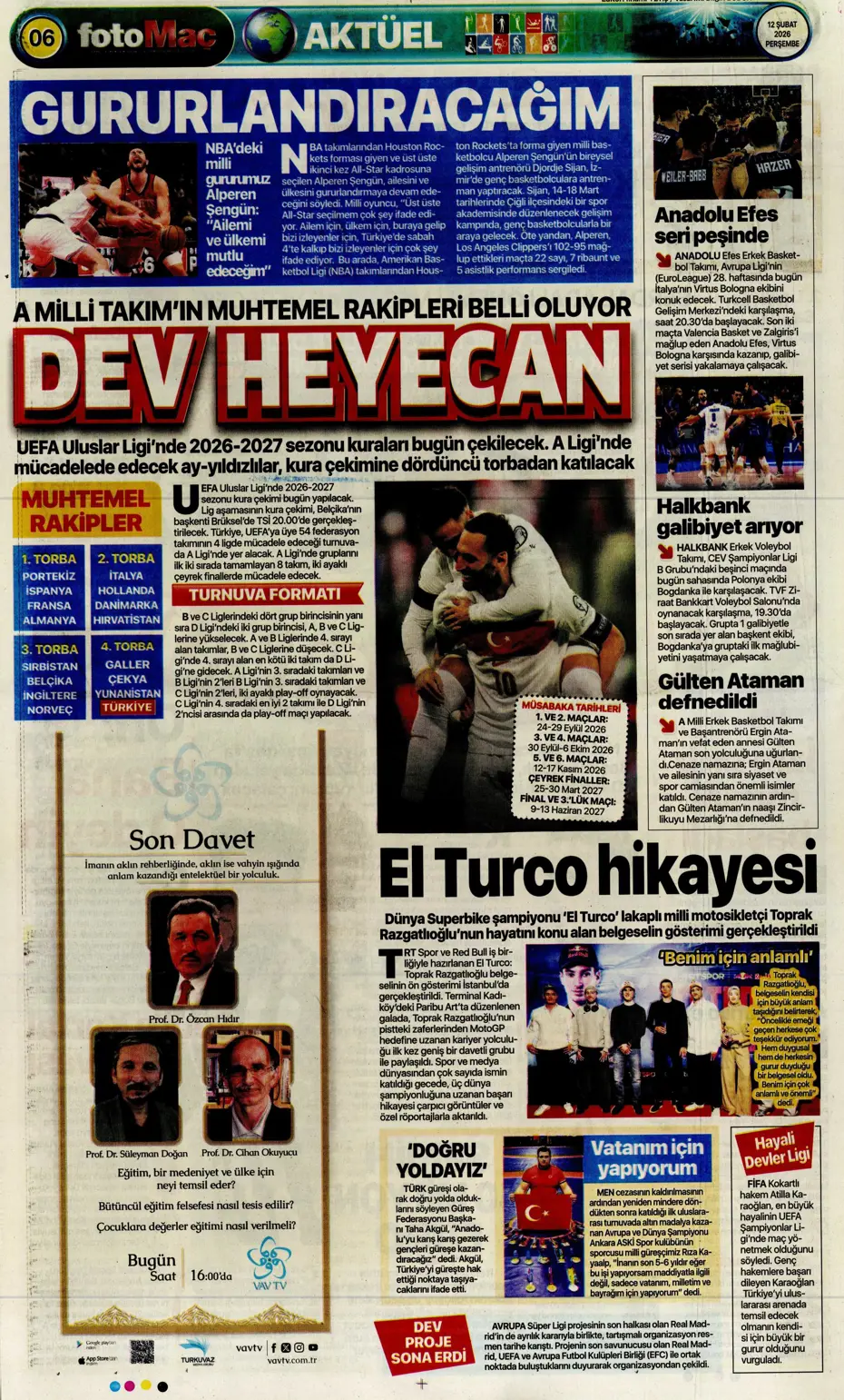 "En-Nesyri, Al-Ittihad'da tarihe geçti" | Sporun manşetleri - 22