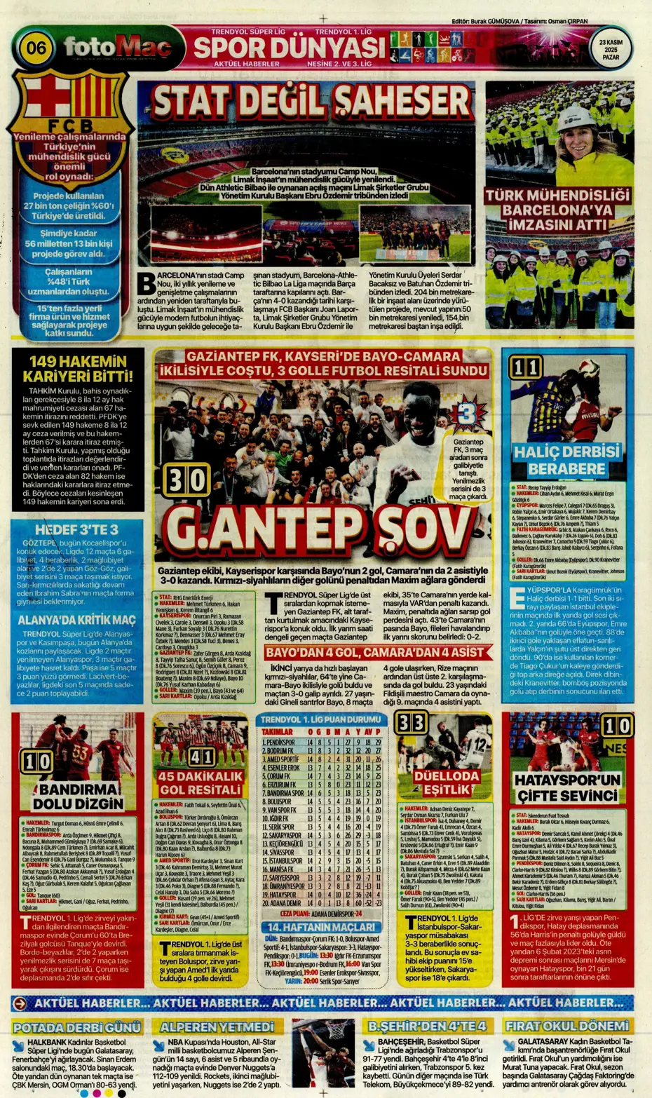 "Jadon Sancho bedavaya Fenerbahçe'ye" | Sporun manşetleri - 15