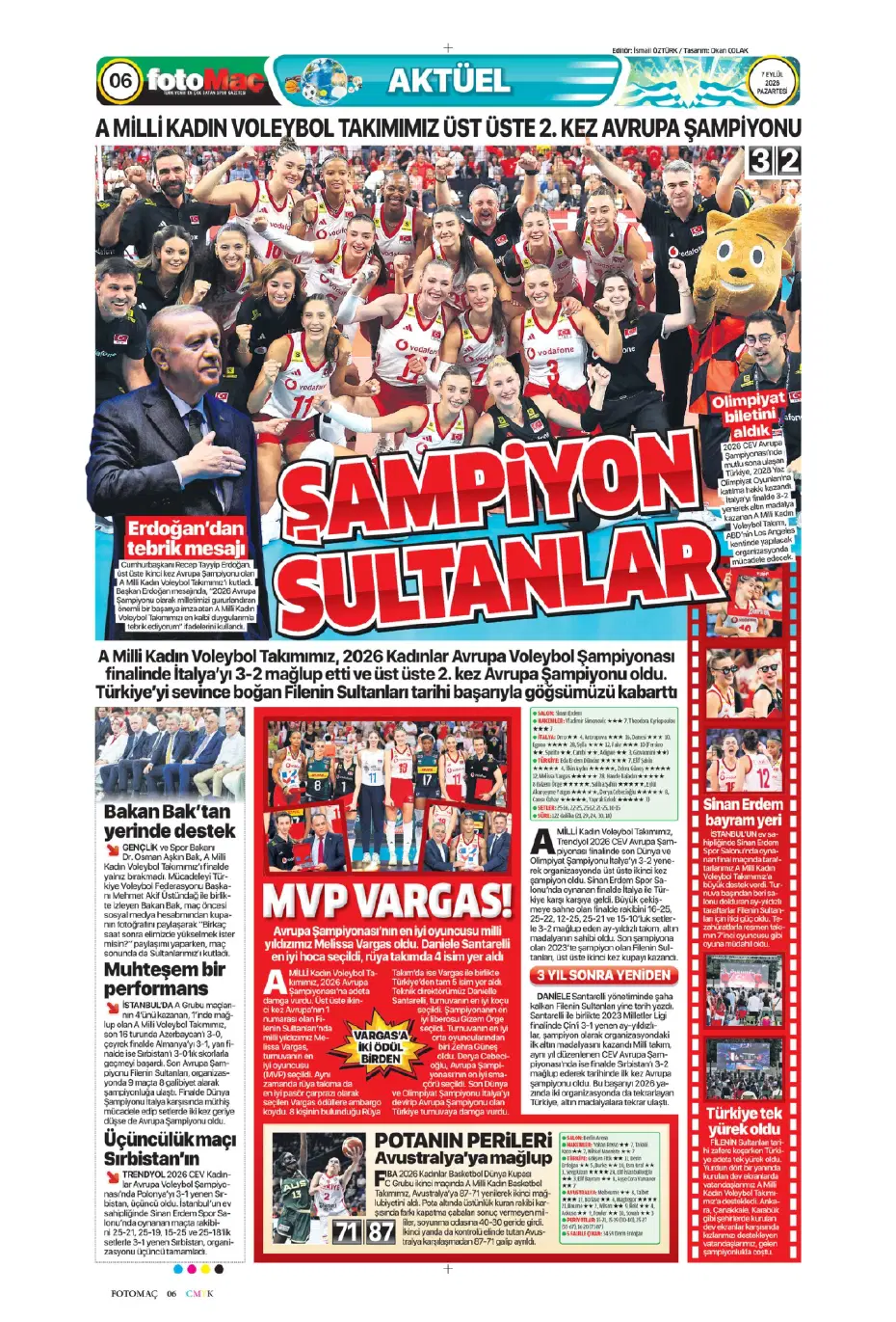 "İsmail Kartal'ın kader virajı" | Sporun manşetleri - 13
