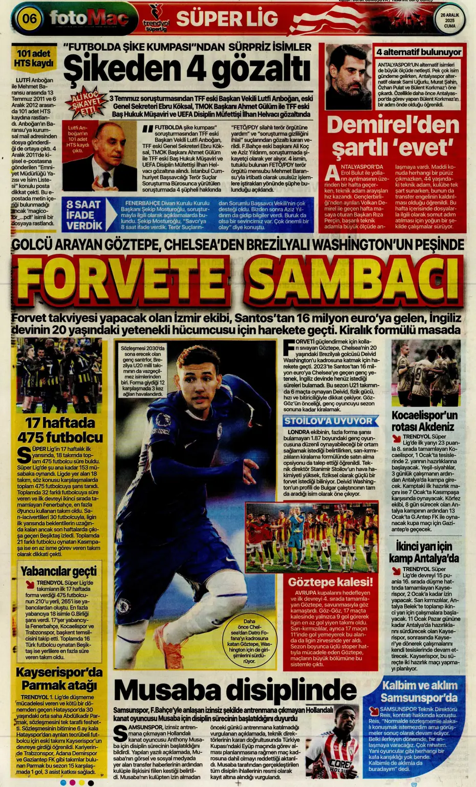 "Kerem Aktürkoğlu'na beklenmedik talip çıktı" | Sporun manşetleri - 15