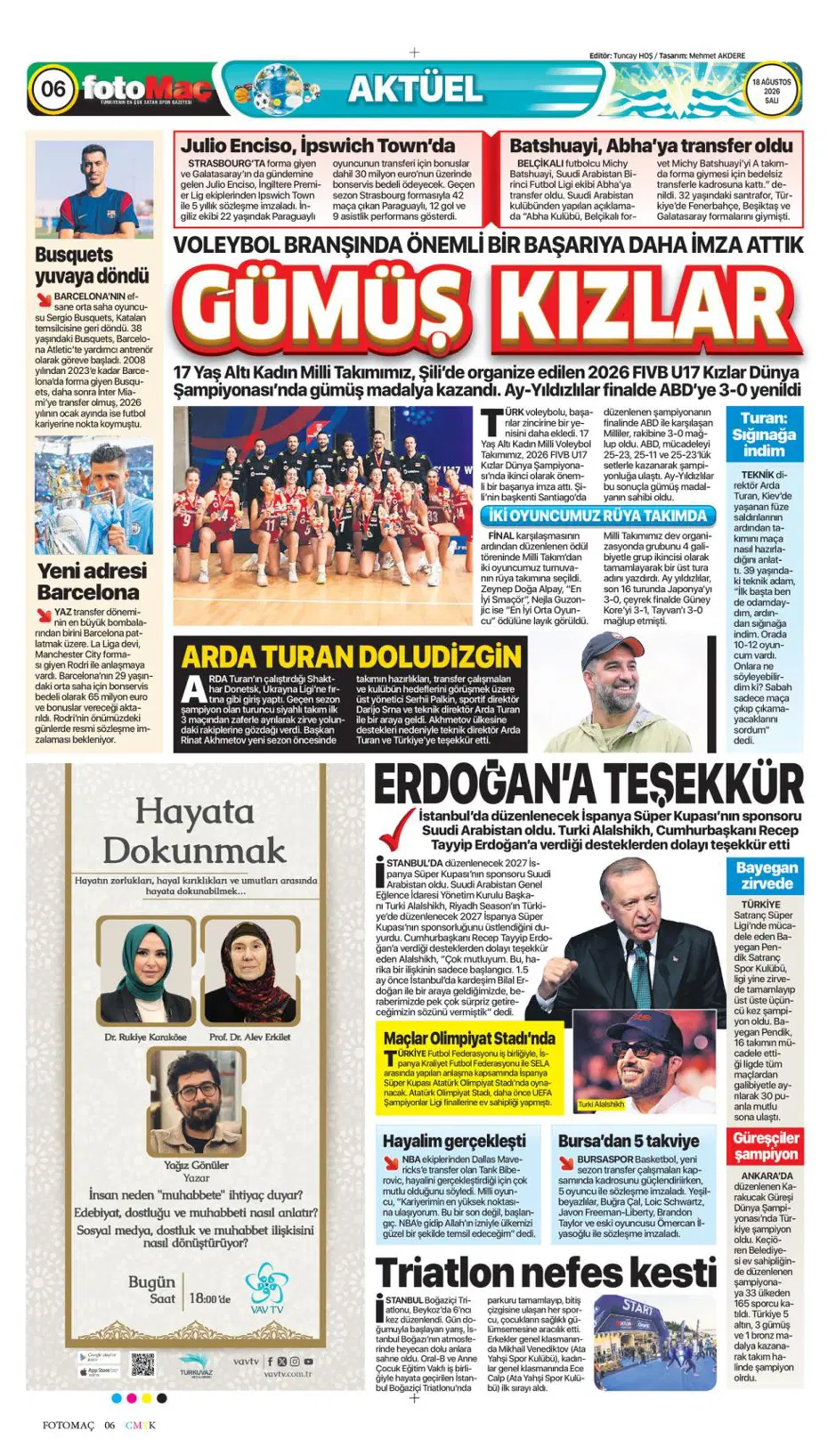 Cerny'nin yerine 40 milyonluk dünya starı Beşiktaş'a | Sporun manşetleri - 26