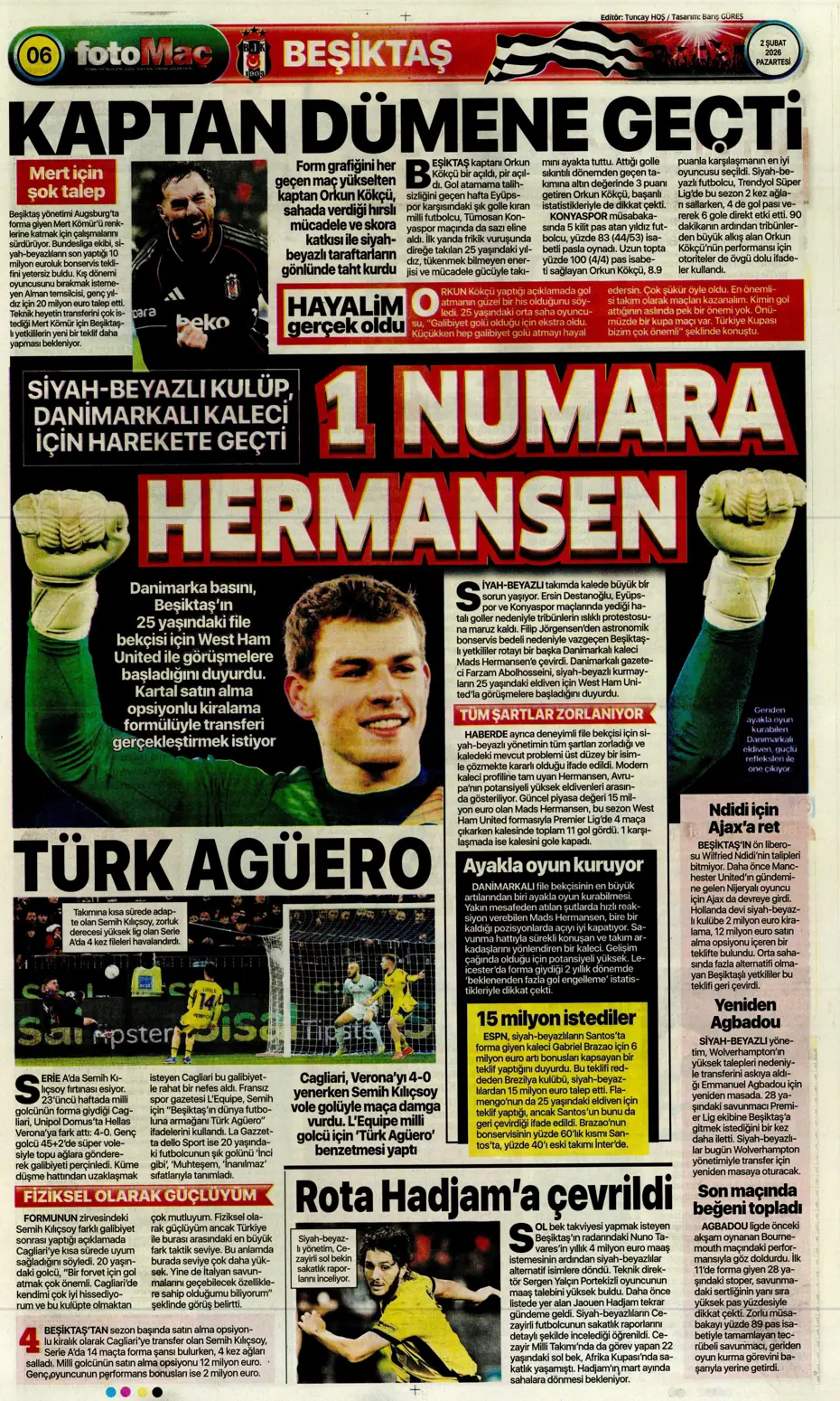 "Lookman peşinata kurban gitti" | Sporun manşetleri - 24