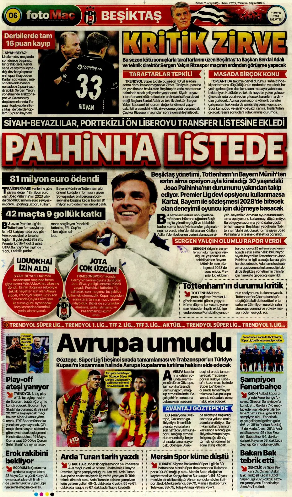 Güle güle Archie Brown! Fenerbahçe'de 4 ayrılıkla yaprak dökümü başlıyor | Sporun manşetleri - 7