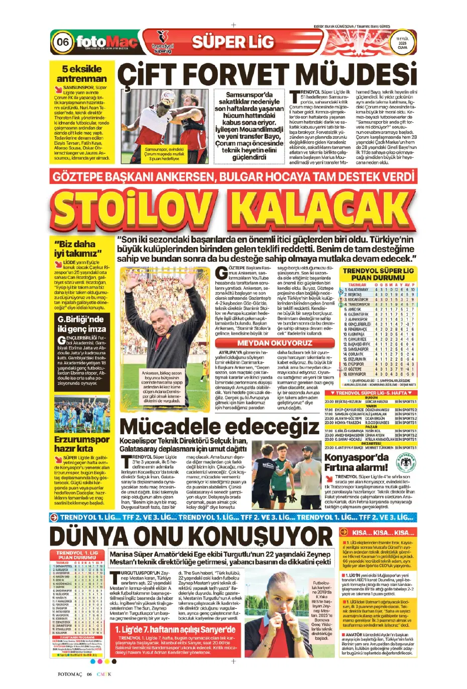 "İsmail Kartal gitti, geldi" | Sporun manşetleri - 11
