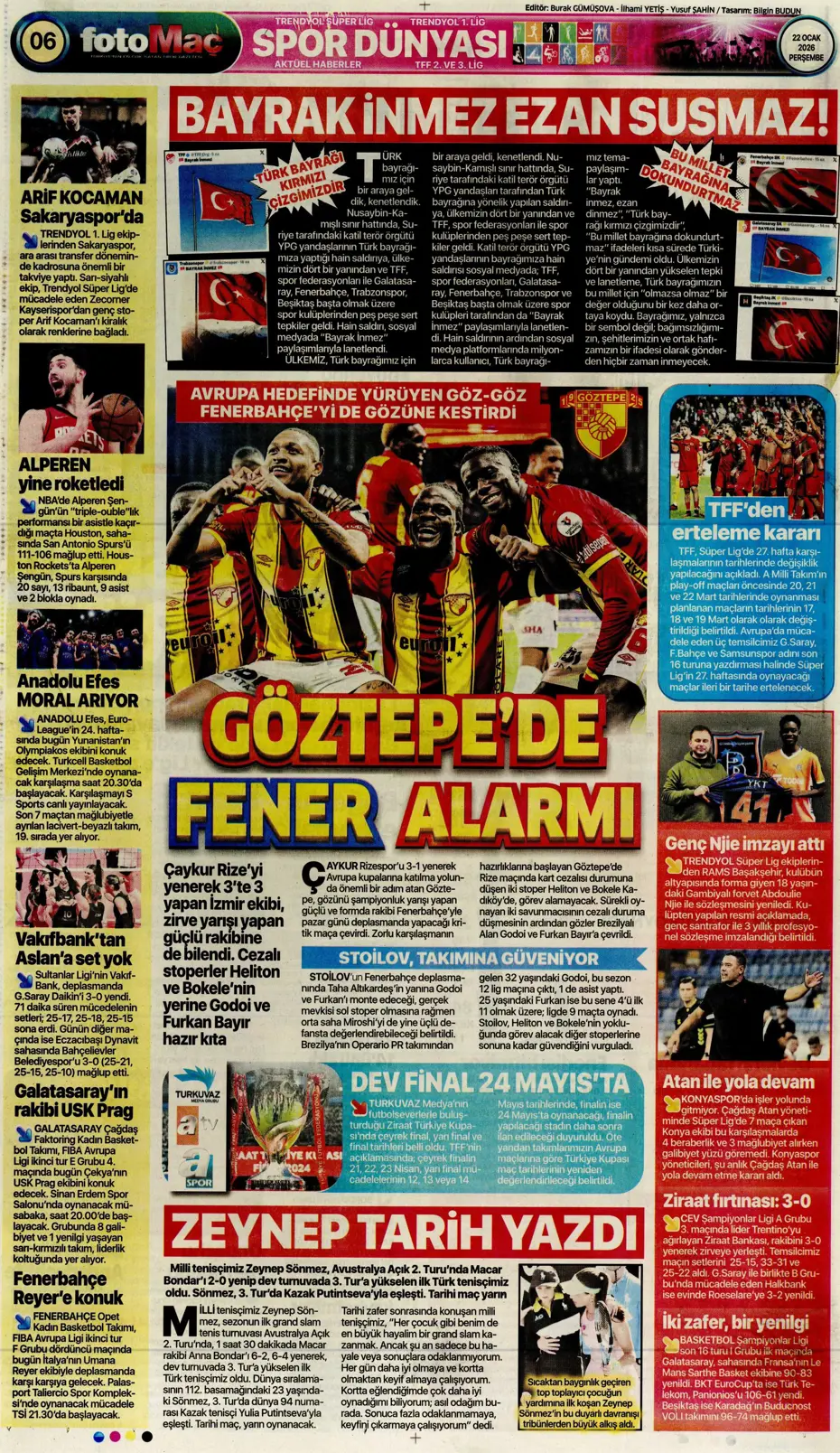 "Galatasaray'dan Atletico maçı sonrası 2 transfer birden" | Sporun manşetleri - 6