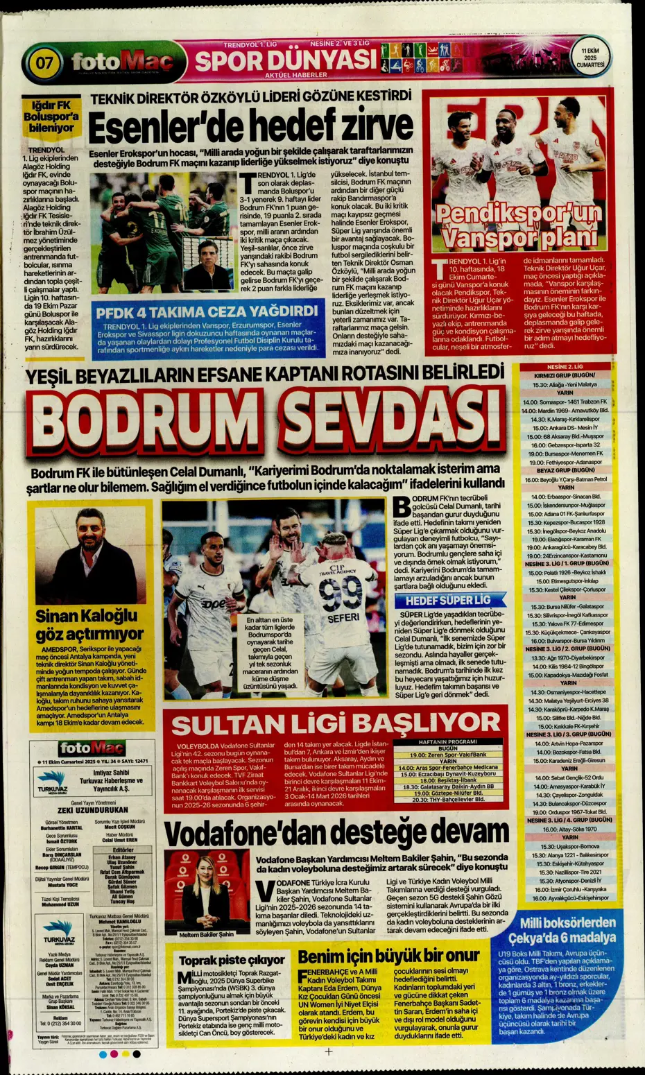 "Sergen Yalçın'ın yeni hedefi Çağlar Söyüncü" | Sporun manşetleri - 27