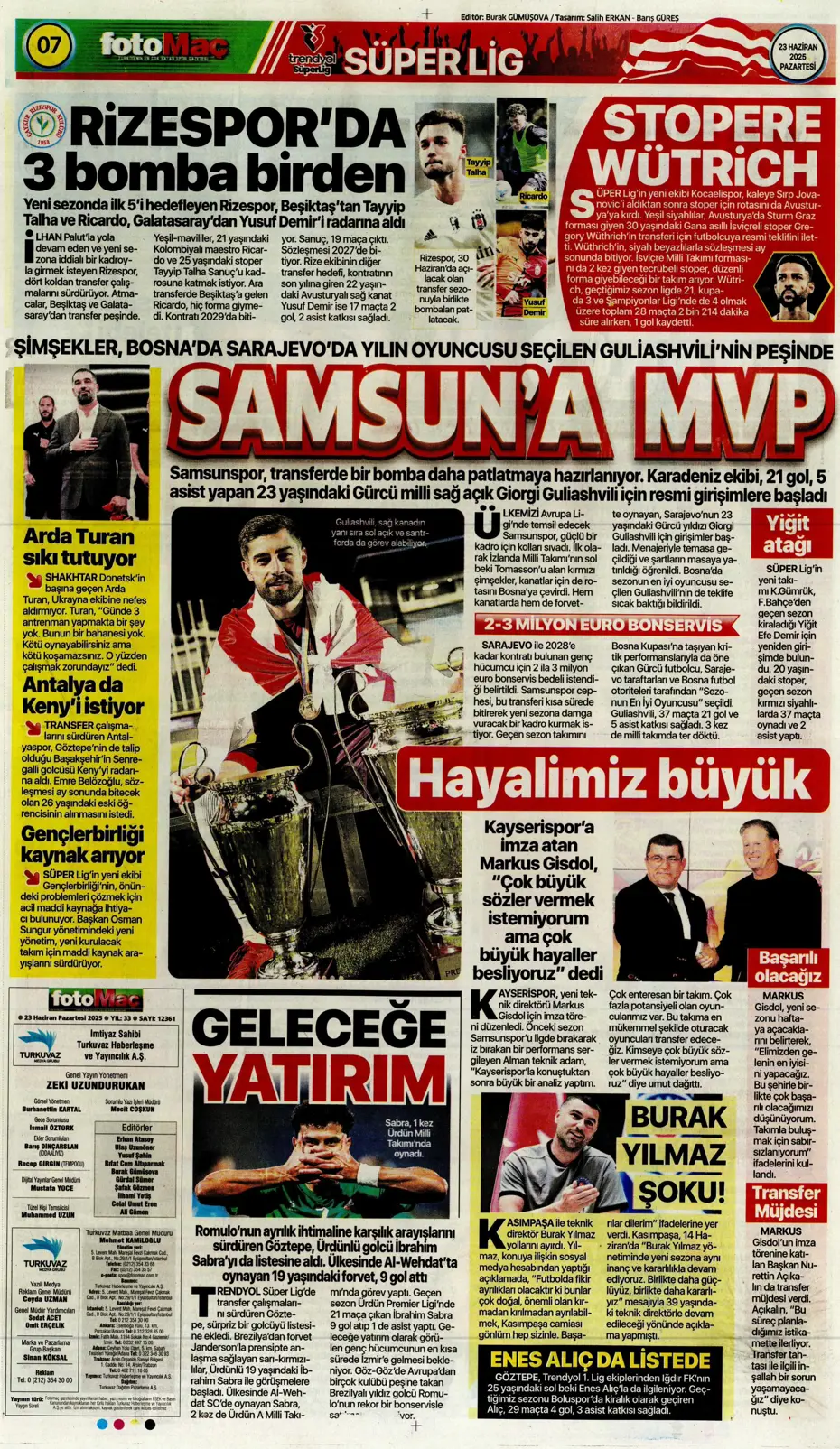 "Fenerbahçe'den Jadon Sancho bombası" | Sporun manşetleri - 20