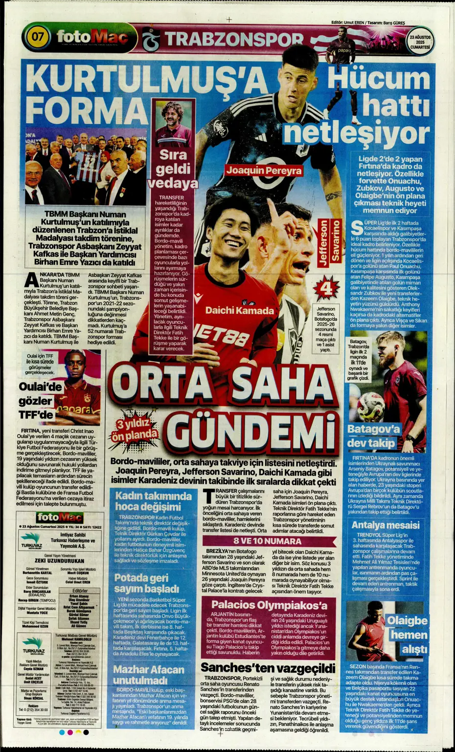 "Beşiktaş'ın hastası Keito Nakamura" | Sporun manşetleri - 24