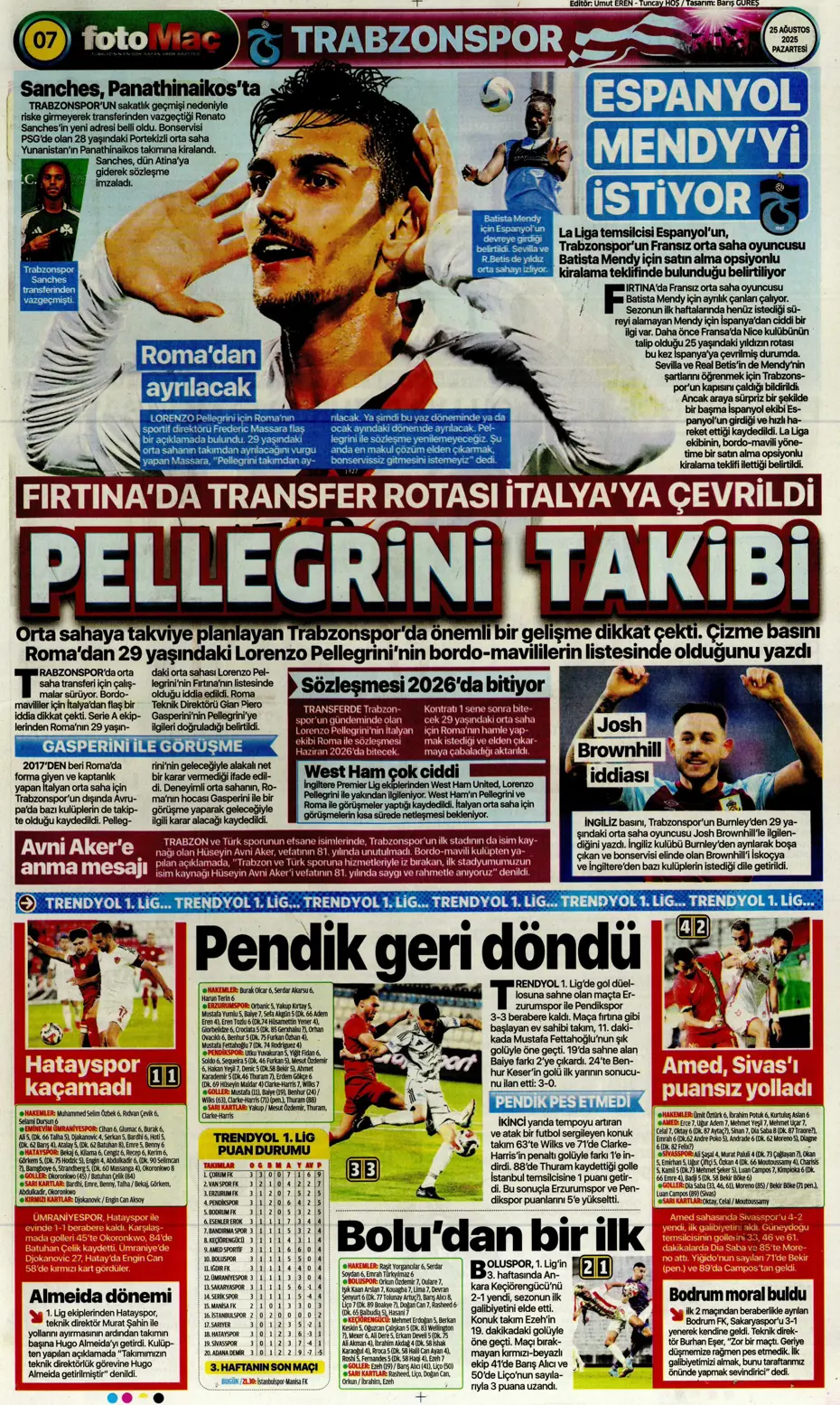 "Fenerbahçe'de Youri Tielemans tamam" | Sporun manşetleri - 24