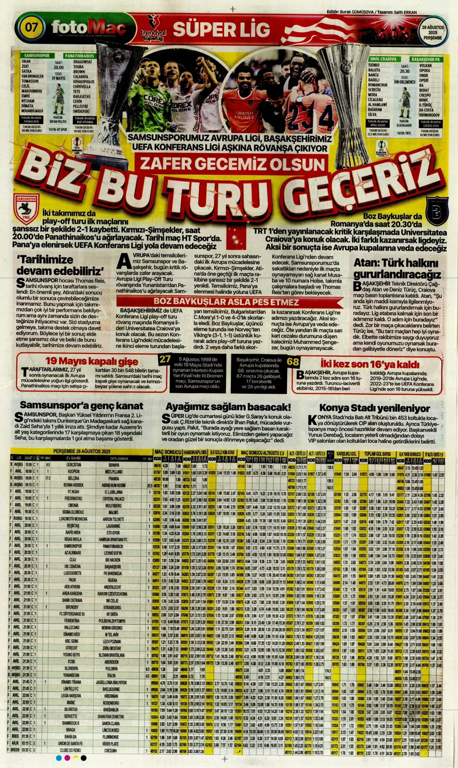 "Kerem Fenerbahçe'yi de Mourinho'yu da bitirdi" | Sporun manşetleri - 21
