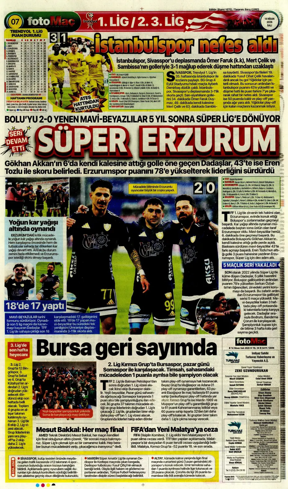 Tedesco takımdan ayrılmasına izin verdi, Fenerbahçe'ye veda ediyor | Sporun manşetleri - 11