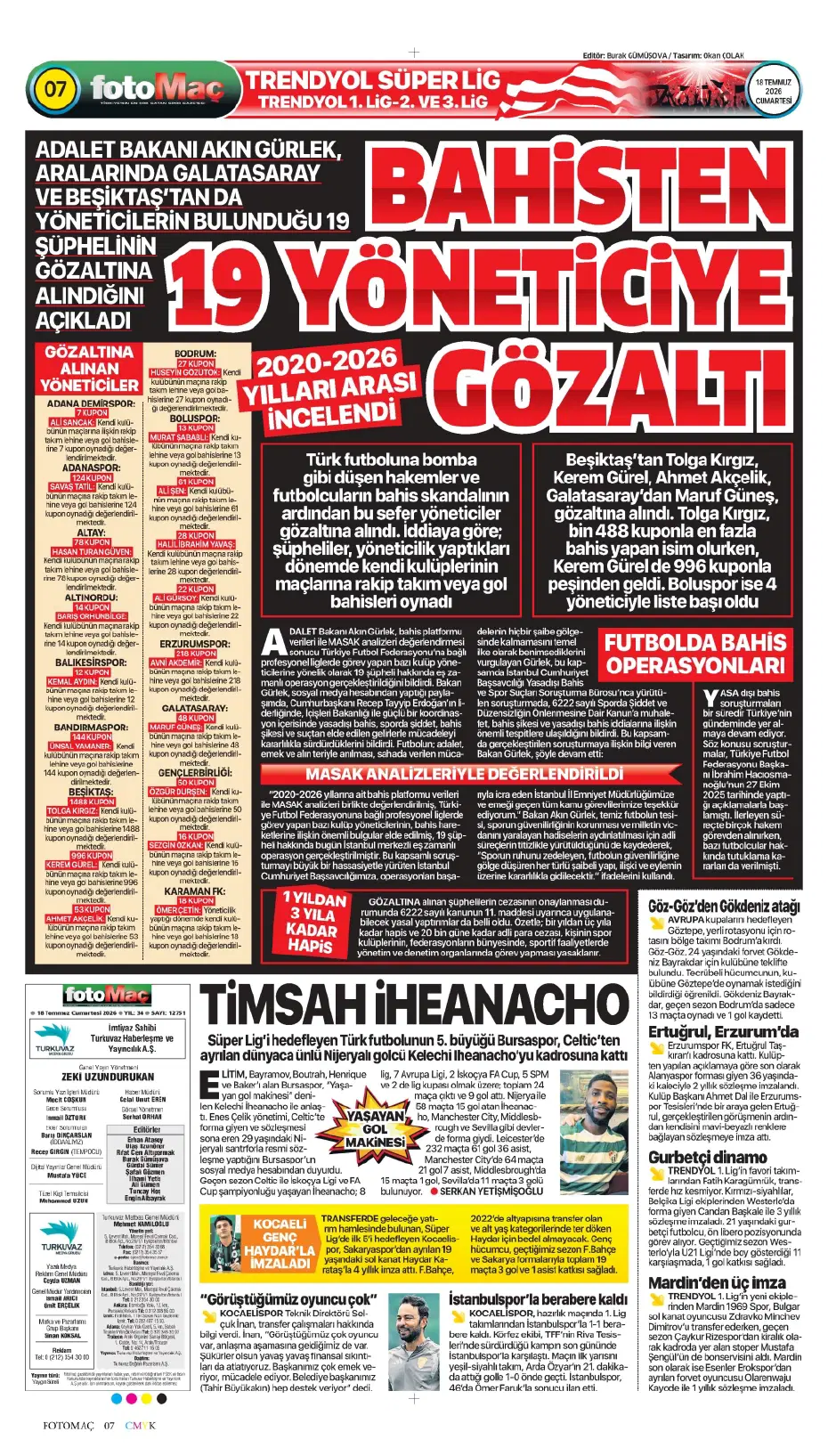 Ve Onuachu'nun bonservisi belli oldu! Fenerbahçe... | Sporun manşetleri - 4