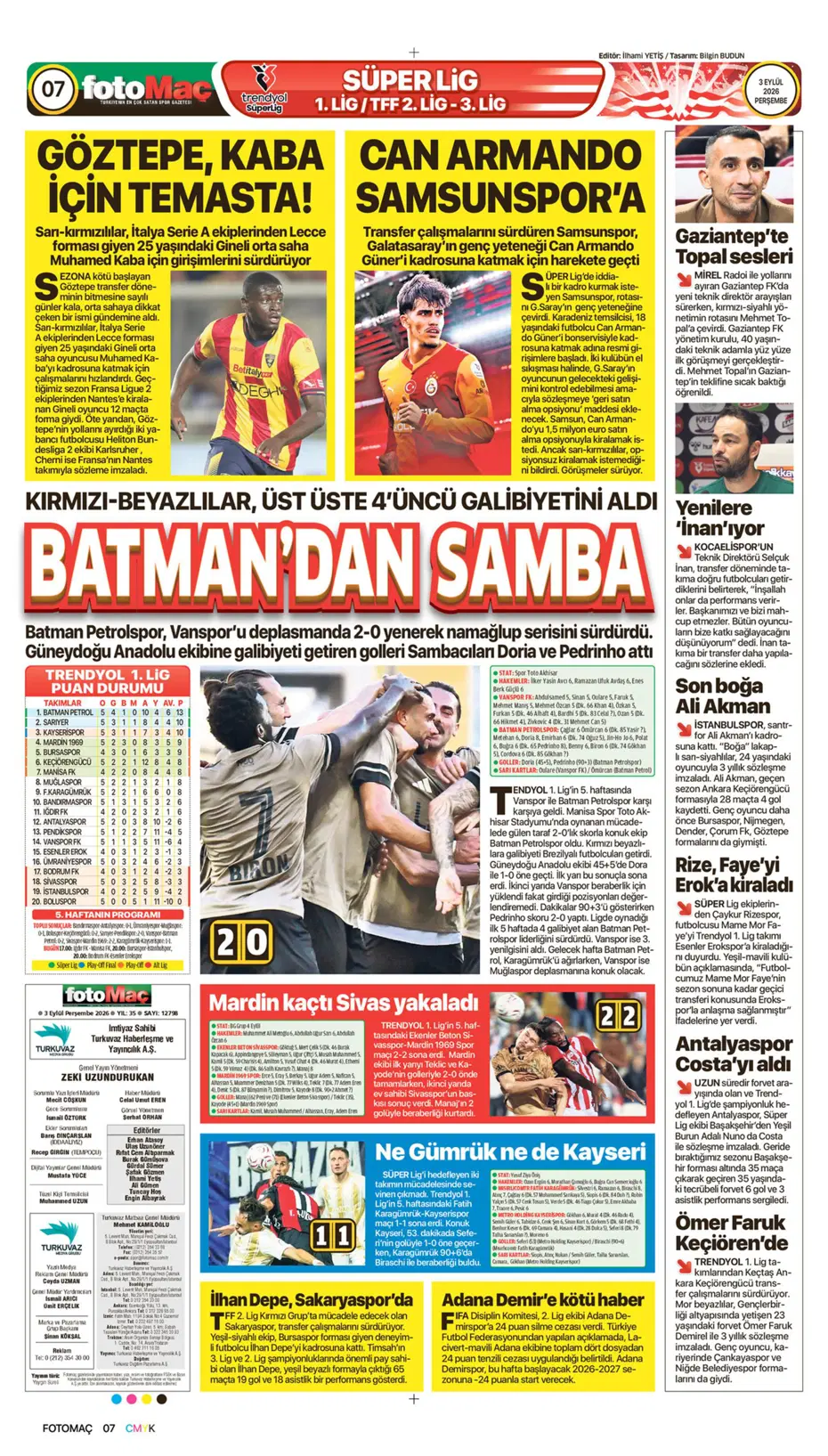 Can Uzun derken 2 isim daha! Fenerbahçe'den son gün bombaları | Sporun manşetleri - 17 Can Uzun derken 2 isim daha! Fenerbahçe'den son gün bombaları | Sporun manşetleri - 17