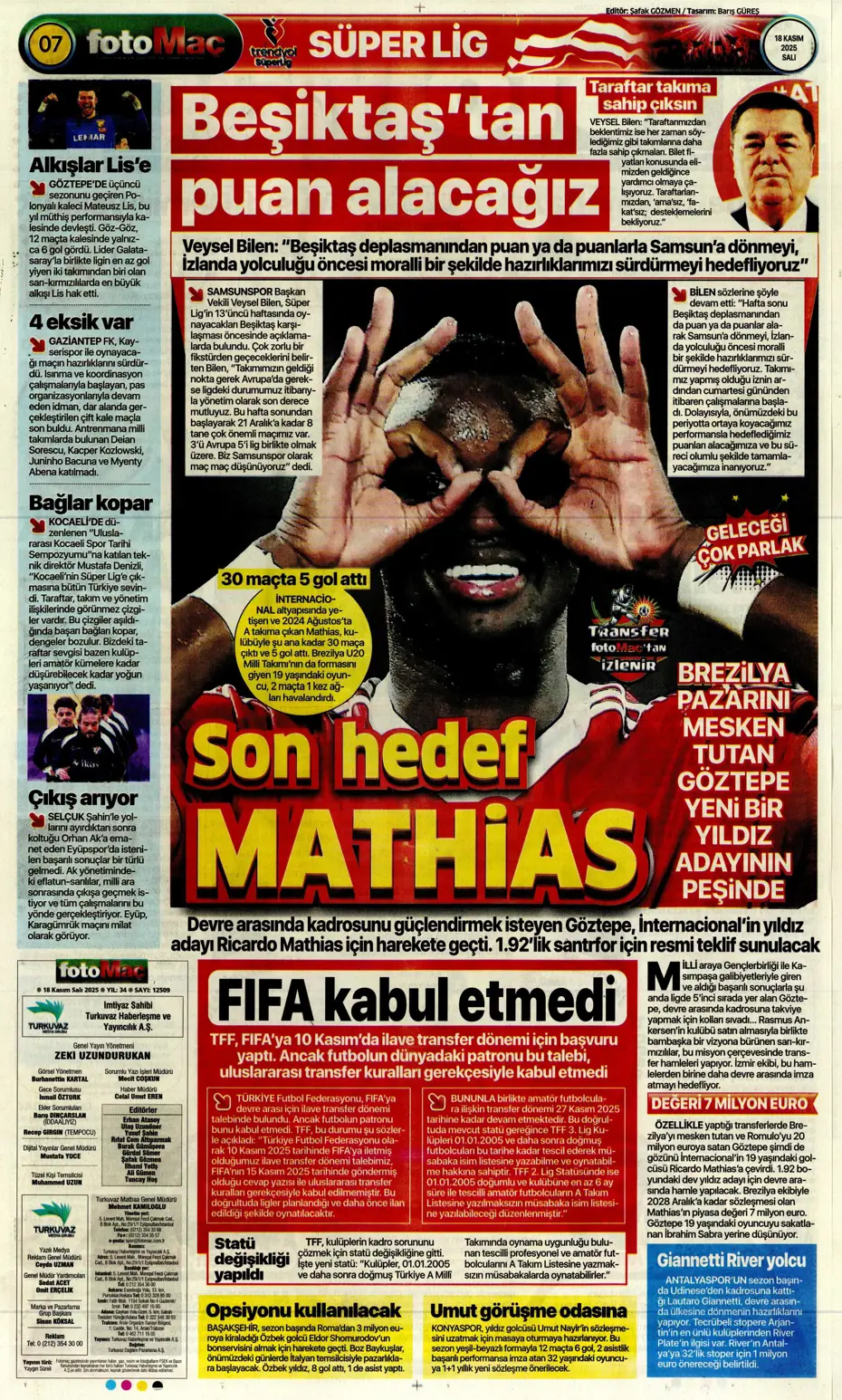 "Fenerbahçe'ye Diego Carlos piyangosu vurdu" | Sporun manşetleri - 21