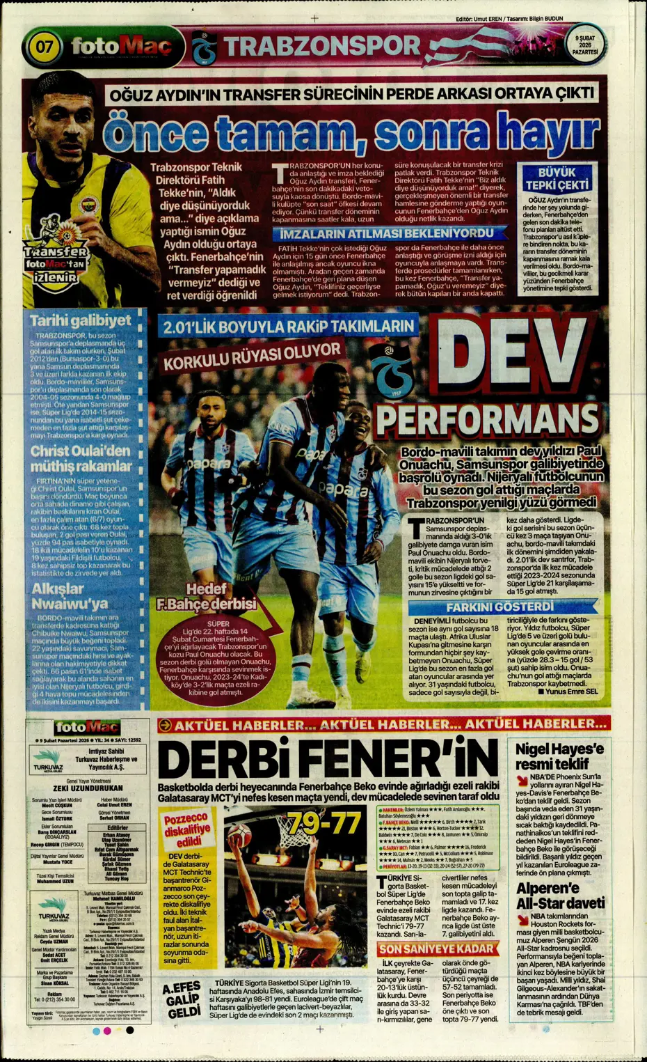 "Galatasaray'da yeni sezonun ilk transferi şimdiden belli" | Sporun manşetleri - 5