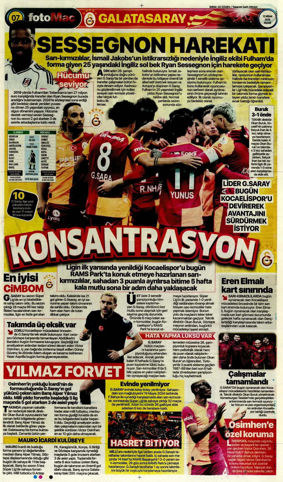 Osimhen için 5 futbolcuyla yollar ayrılıyor | Sporun manşetleri - 20 Osimhen için 5 futbolcuyla yollar ayrılıyor | Sporun manşetleri - 20