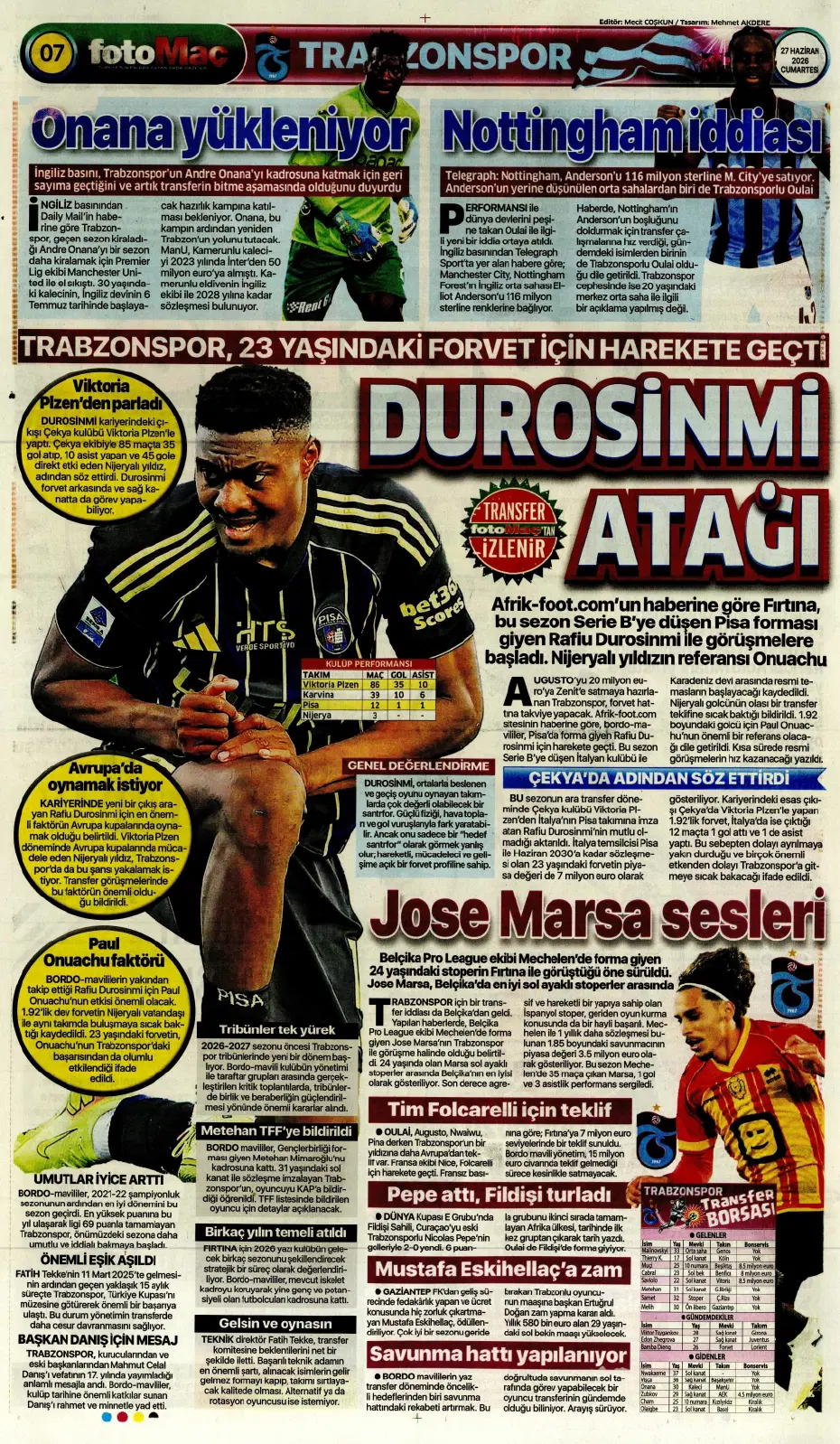 "Fenerbahçe'den bomba hamle: Oyarzabal" | Sporun manşetleri - 8