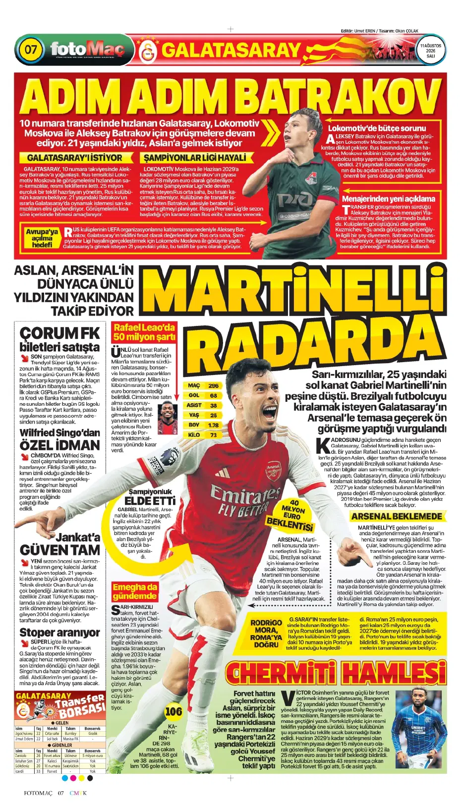 Ederson takasıyla yıldız sol kanat Fenerbahçe'ye geliyor | Sporun manşetleri - 11