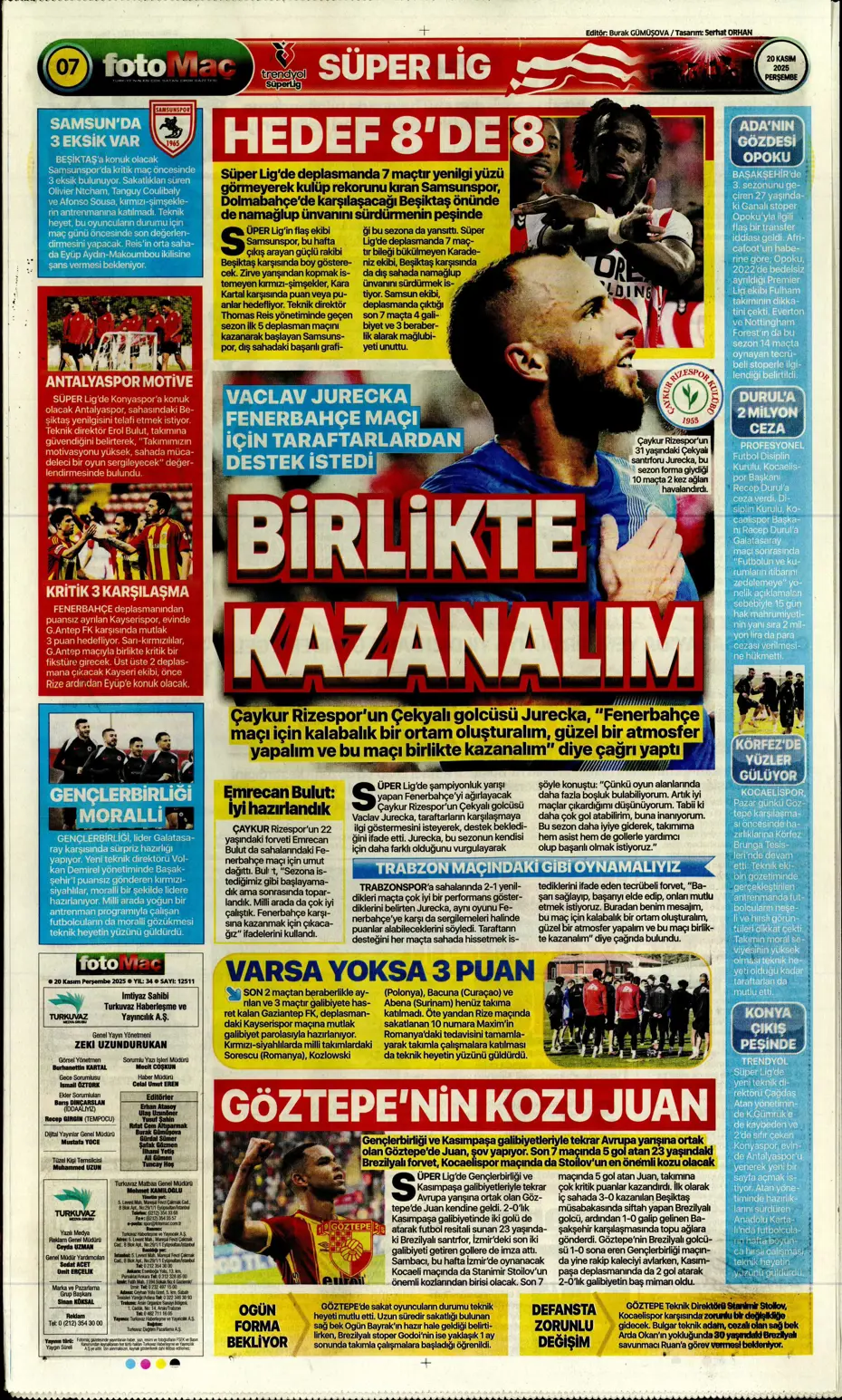 "Leao bombası" | Sporun manşetleri - 15