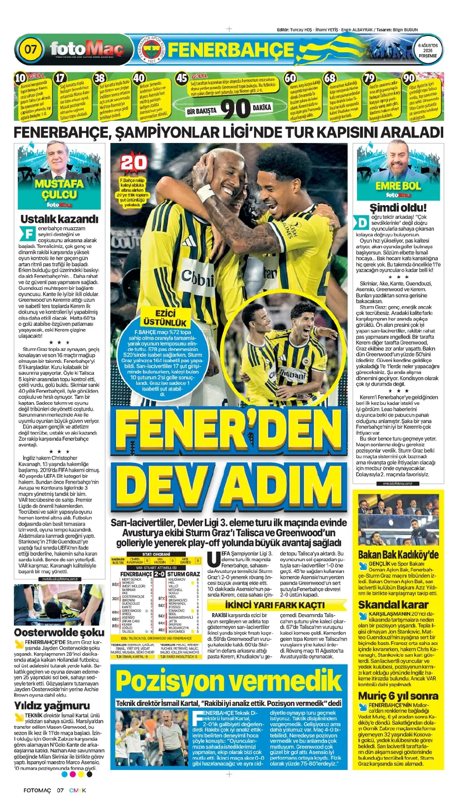 Tüm dünya Salah ve Trabzonspor'u konuşuyor | Sporun manşetleri - 6 Tüm dünya Salah ve Trabzonspor'u konuşuyor | Sporun manşetleri - 6
