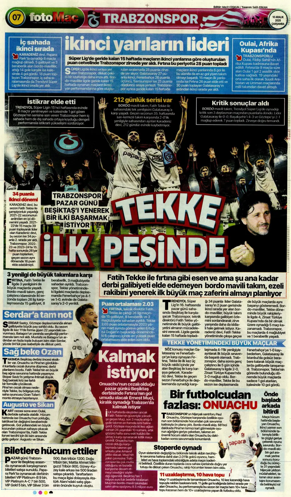 "Galatasaray 10 saniyede yıkıldı" | Sporun manşetleri - 12