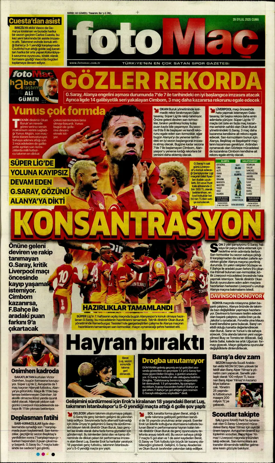 "Volkan Demirel'den Fenerbahçe'ye cevap" | Sporun manşetleri - 19