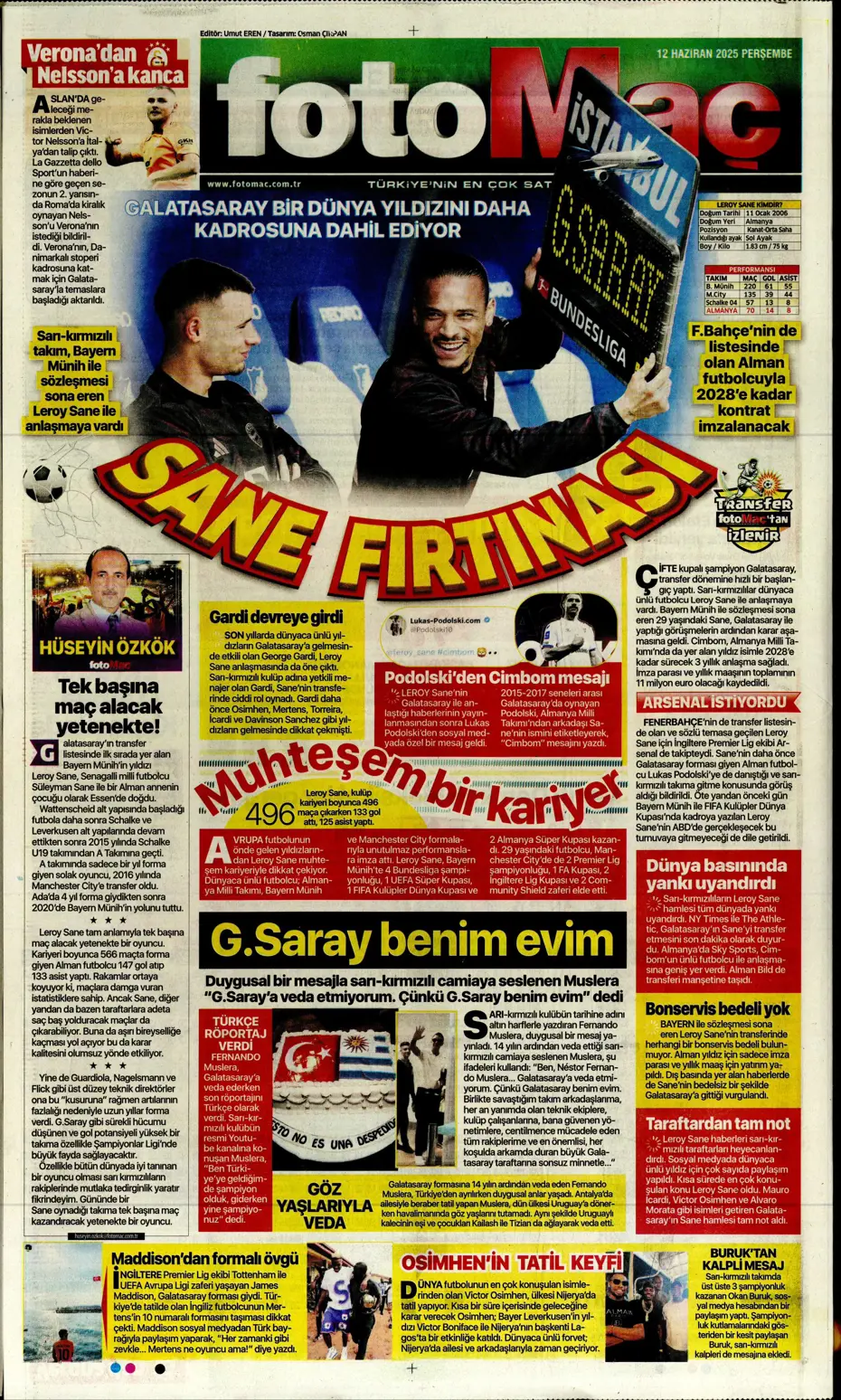 "Osimhen'in yerine En-Nesyri" | Sporun manşetleri - 18