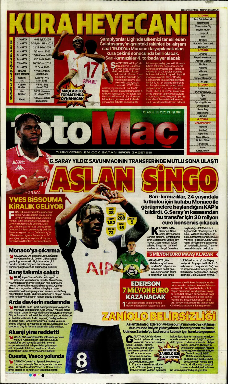 "Kerem Fenerbahçe'yi de Mourinho'yu da bitirdi" | Sporun manşetleri - 20