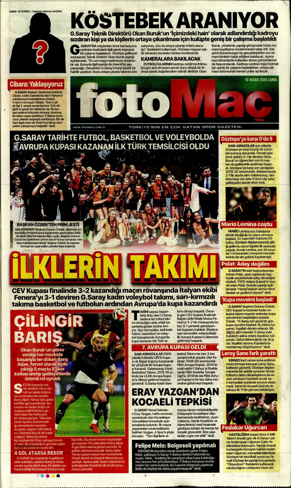 Van Dijk için görüşmeler başlıyor | Sporun manşetleri - 8