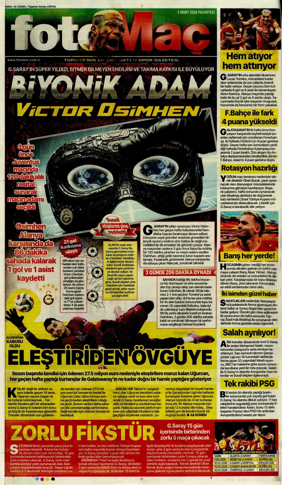 "Galatasaray'dan daha şimdiden Sacha Boey'la ilgili karar çıktı" | Sporun manşetleri - 17