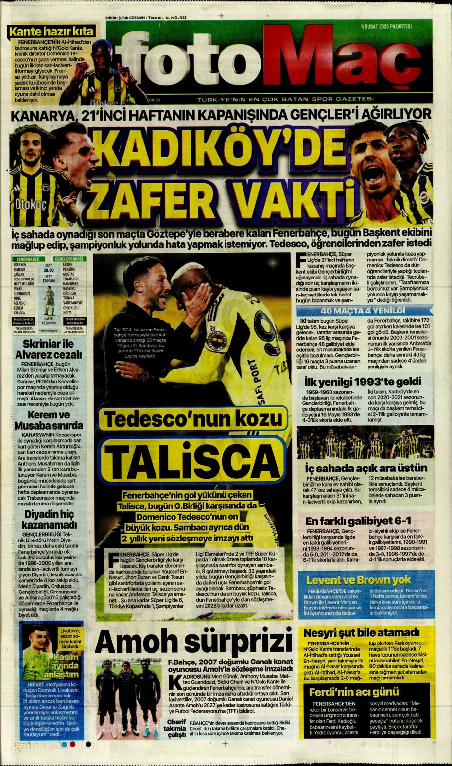 "Galatasaray'da yeni sezonun ilk transferi şimdiden belli" | Sporun manşetleri - 13