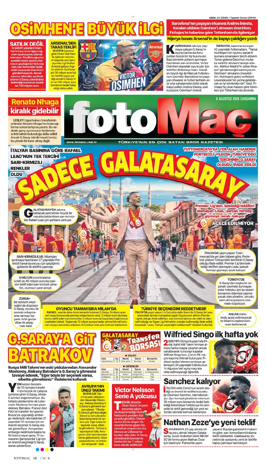 Salah sonrası Trabzonspor'un yeni bombası Süper Lig'den | Sporun manşetleri - 13
