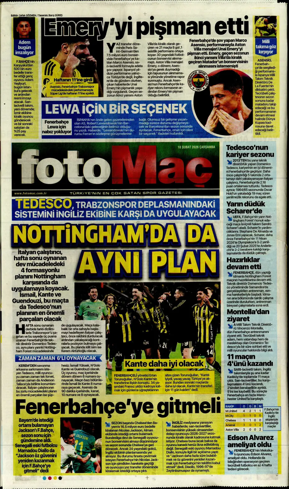 "Aslan Juve'yi perişan etti" | Sporun manşetleri - 9