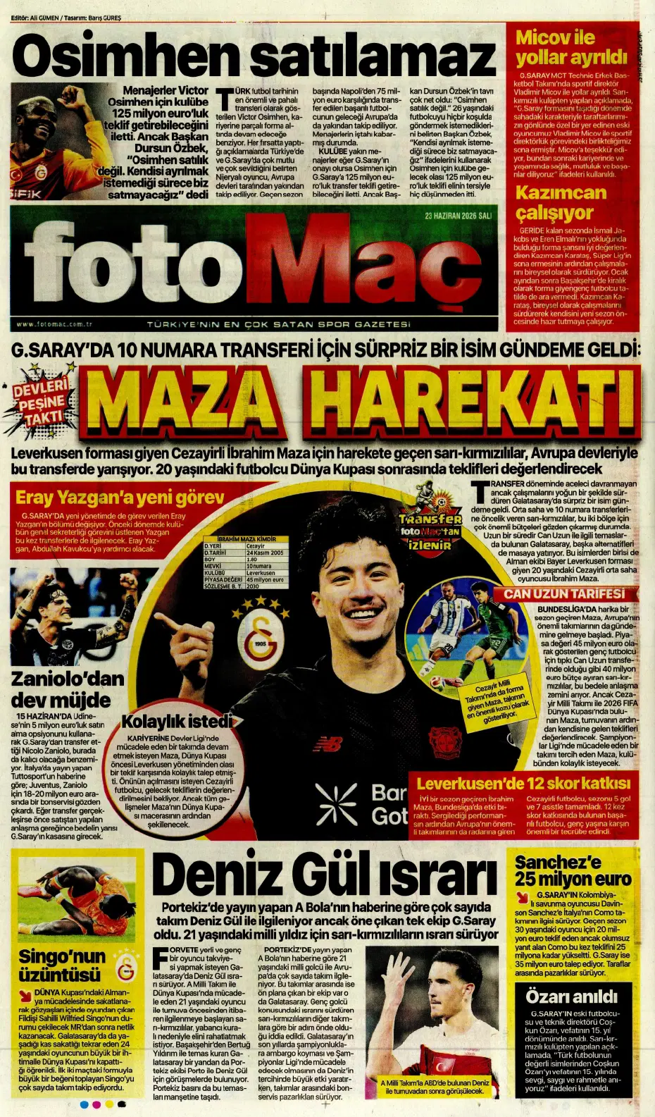 Ve Fenerbahçe'ye Konyaspor'dan Adil Demirbağ cevabı geldi | Sporun manşetleri - 13