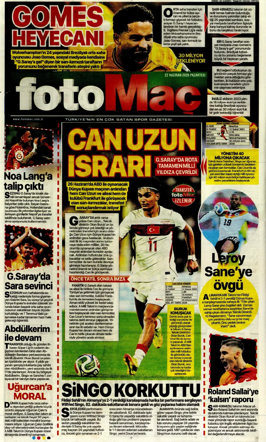 İsmail Kartal'dan Sidiki Cherif'le ilgili karar çıktı | Sporun manşetleri - 13 İsmail Kartal'dan Sidiki Cherif'le ilgili karar çıktı | Sporun manşetleri - 13