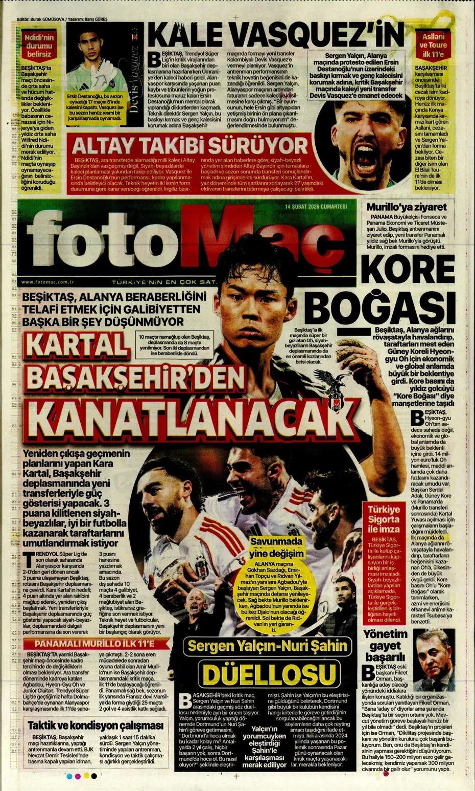 "Tedesco'dan Kerem Aktürkoğlu ve Musaba için flaş karar" | Sporun manşetleri - 10 "Tedesco'dan Kerem Aktürkoğlu ve Musaba için flaş karar" | Sporun manşetleri - 10