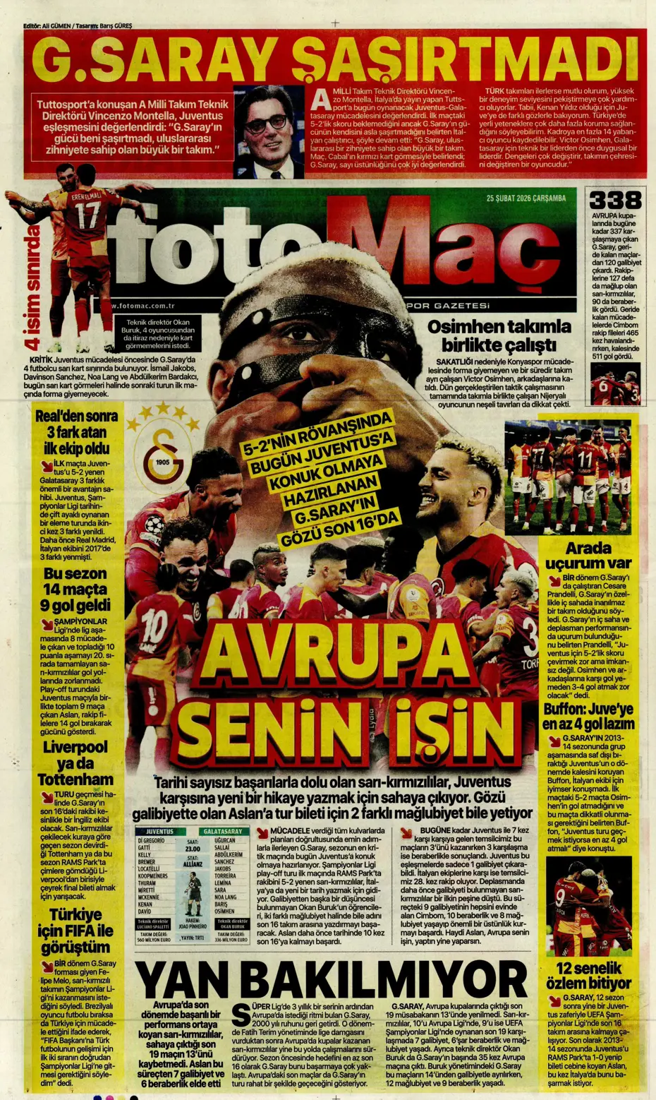 "Fenerbahçe'de Vedat Muriqi sürprizi yaşanıyor" | Sporun manşetleri - 12