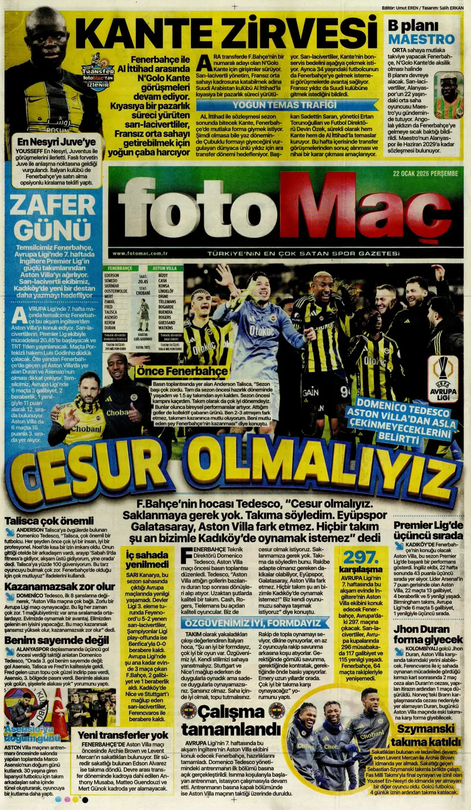 "Galatasaray'dan Atletico maçı sonrası 2 transfer birden" | Sporun manşetleri - 10