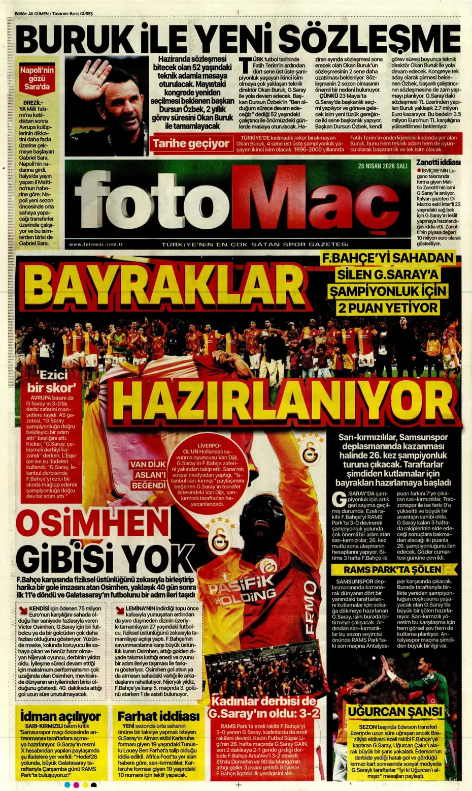 Osimhen'i Galatasaray'dan almaya geldiler! Dursun Özbek'le görüşme | Sporun manşetleri - 16 Osimhen'i Galatasaray'dan almaya geldiler! Dursun Özbek'le görüşme | Sporun manşetleri - 16