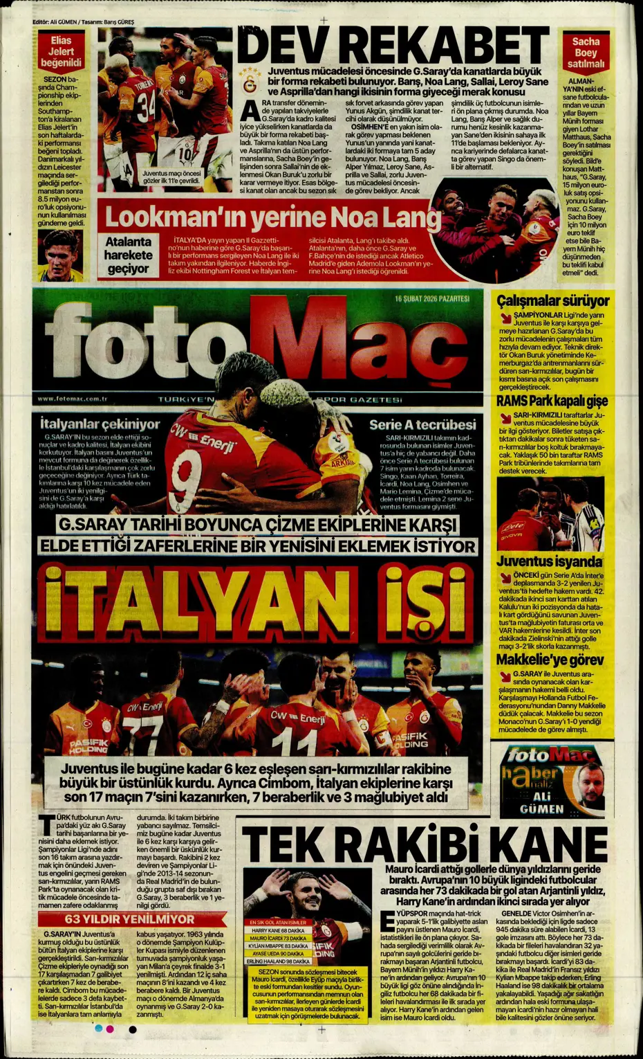 "Galatasaray Fenerbahçe'yi FIFA'ya şikayet ediyor" | Sporun manşetleri - 9